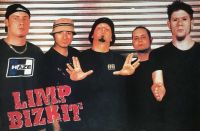 โปสเตอร์วงดนตรี วินเทจ limp bizkit