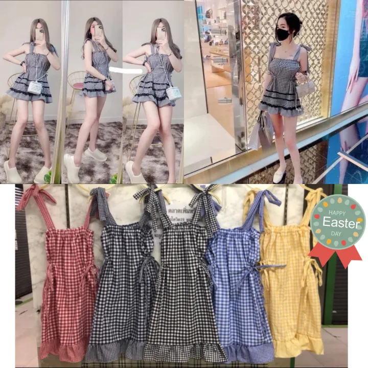 เดรสสก็อตแฟชั่นฟรีไชร์ – No Brand >>> top1shop >>> lazada.co.th 🇹🇭 🇹🇭 🇹🇭🛒🛍🛒