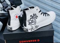 รองเท้าConverse คอนเวิร์สหุ้มขอ รองเท้าผ้าใบหุ้มข้อ สินค้าพร้อมกล่อง