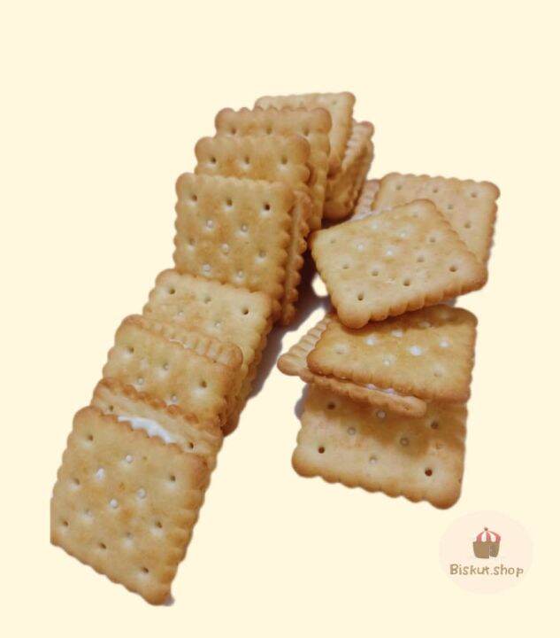 (HALAL) Biskut Timbang Shoon Fatt Biscuit Lemon Puff Sandwich Biskut ...