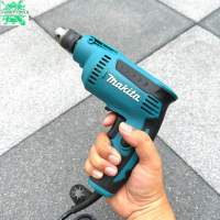 Makita สว่านไฟฟ้า สว่าน ขนาด 2 หุน รุ่น DP2010-370W ขนาดเจาะ 6.5mm ปรับหมุนได้ซ้ายขวาได้ เจาะไม้ เหล็ก ขันสกรู