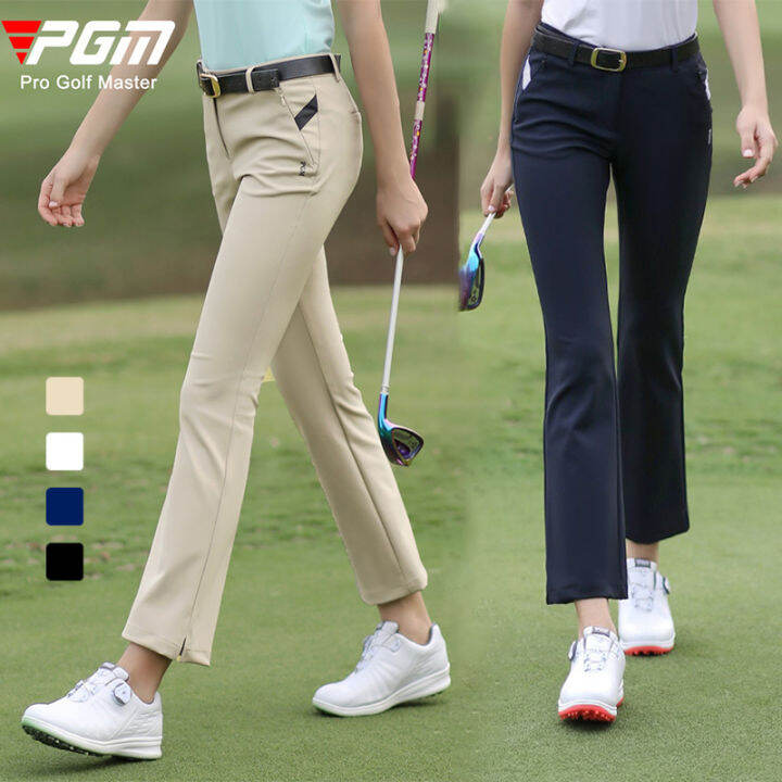 PGM Four Way Stretchy Golf Pants Women's Spring Summer Slim Breathable