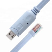 สายเคเบิ้ล USB To Serial / RS 232 Console Rollover สำหรับ Cisco Route RJ45 Cable3M