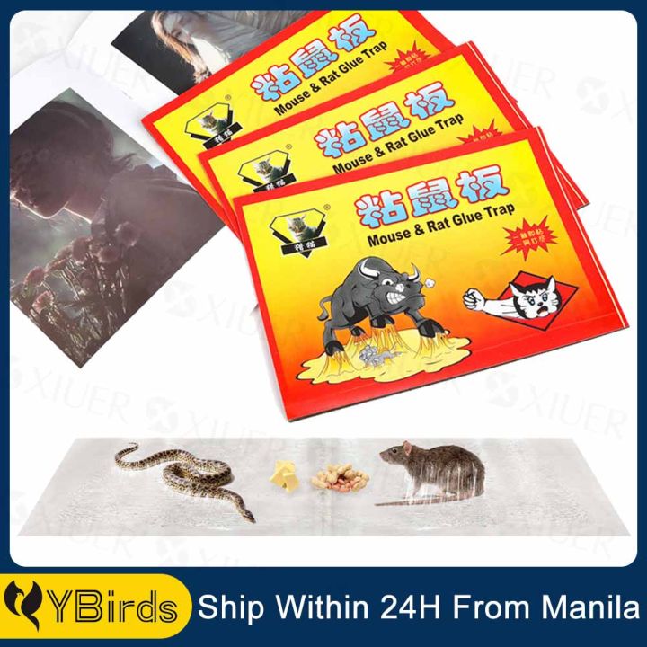 Super Sticky Mouse Rat Glue Traps Large Size Rodent Trap Board With Enhanced Stickiness Easy To