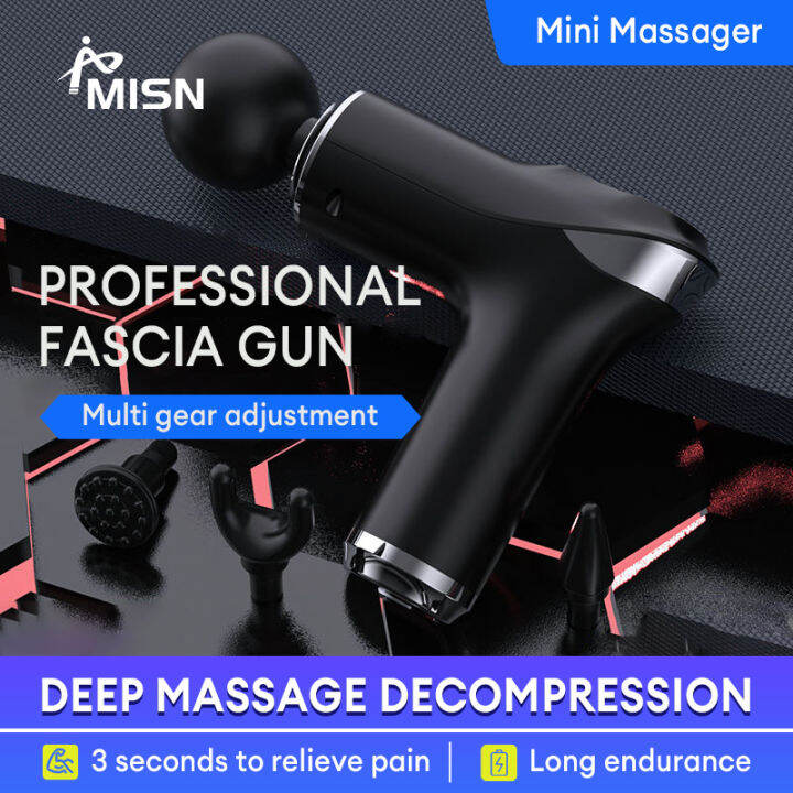 MISN Massage Gun Electric Massager Percussive Vibration Massage Gun