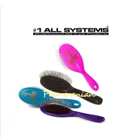 1 All Systems หวีสุนัขและแมว PIN BRUSH 27MM. [BLACK,PINK ,PURPLE &amp; TEAL ] Large