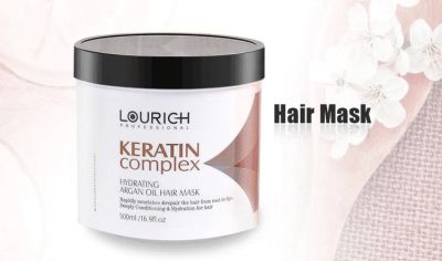🌈ทรีทเมนท์เคราตินเข้มข้น Lourich keratin complex Hair Mask 500 ML 💙