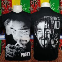 เสื้อวง POSTY  POST MALONE วงร็อค ไม่มีตะเข็บข้าง คอฟิต ป้ายUS เสื้อร็อค เสื้อวินเทด เสื้อผู้ชาย วงดนตรีต่างประเทศ