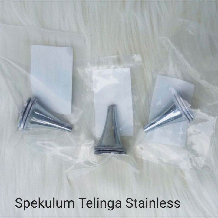 Spekulum Speculum Specula Ear Telinga Set Stainless Steel Lazada