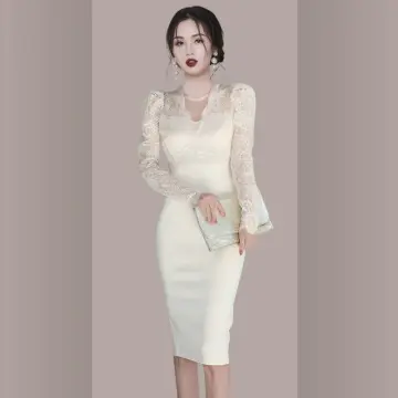White Blue Shorts Two-piece Sexy Improved Cheongsam Dress Work Uniform  Summer Suit Skirt 2021 New Cosplay Super Beautiful Women
