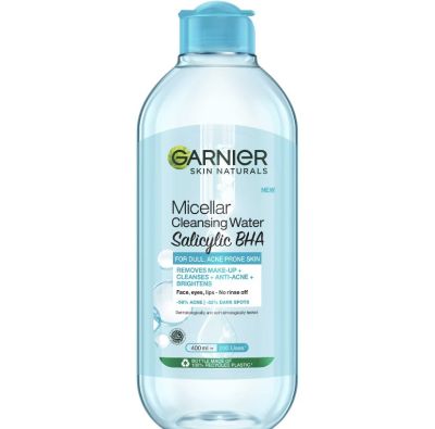 (ส่งไวส่งทุกวัน)Garnier Micellar Cleansing Water 400 ml. การ์นิเย่ไมเซล่า คลีนซิ่งวอเตอร์ ไมเซล่า คลีนซิ่ง วอเตอร์ ซาลิไซลิค บีเอชเอ
