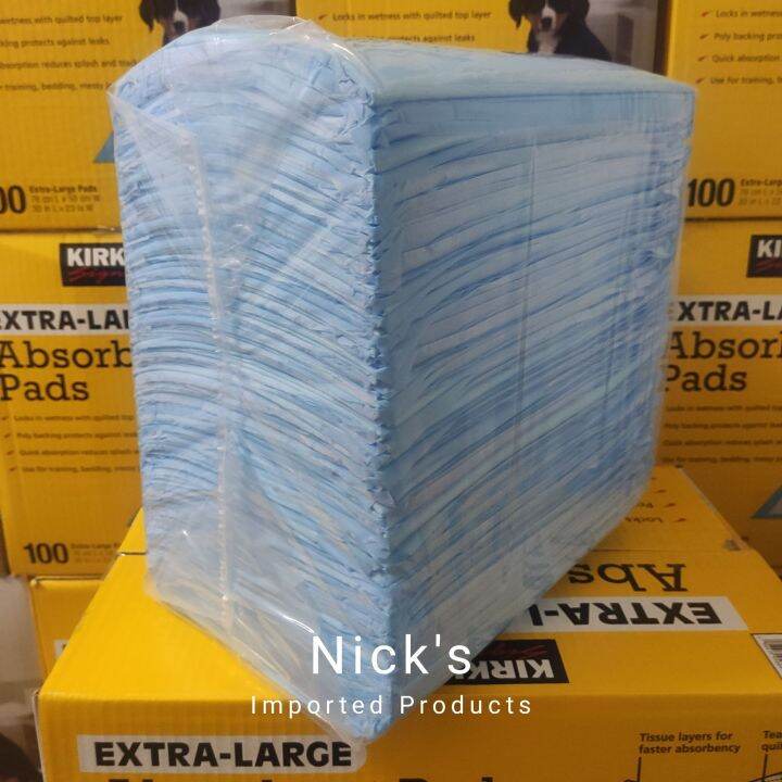 USA Kirkland Signature 50 Pads Extra Large Dog Training Absorbent Pads