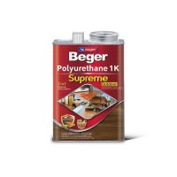 Beger เบเยอร์ โพลียูรีเทน 1K ซูพรีม เอาท์ดอร์ กลางแจ้ง Polyurethane 1K Supreme Outdoor ขนาด 1 แกลลอน [3 ลิตร]