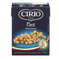 ?? ถั่วลูกไก่ ถั่วหัวช้างในน้ำเกลือ ตรา Cirio Ceci Chick Peas 380g ในกล่องกระดาษ