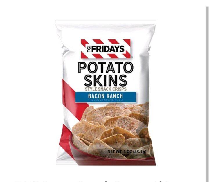 TGI Friday's Bacon Ranch Potato Chips 3oz | Lazada PH