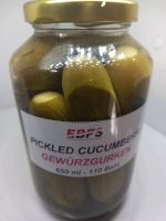 EBFS  Pickled Cucumbers 1x 680 ml Jar homemade / Gewürzgurken 1x 680 ml hausgemacht