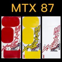 สติกเกอร์ MTX ปี87 เคลือบเงาแท้ เหนียว ติดทน ไม่กรอบ