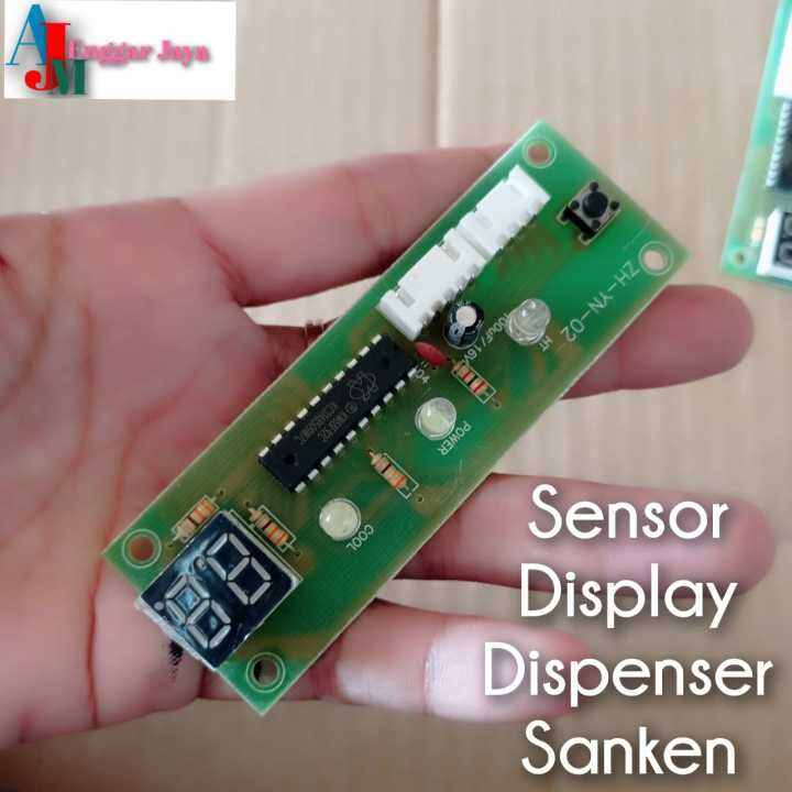 MODUL SENSOR DISPLAY DISPENSER AIR GALON BAWAH ORIGINAL MERK SANKEN ...