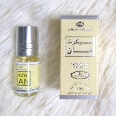 น้ำ​หอมอาหรับ​ Secret​ man​ by​ Al-Rehab​ Perfume​ Oil​ 3ml​ น้ำหอมอาหรับแท้ น้ำหอมดูไบ