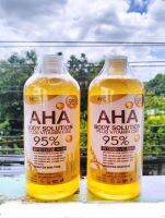 1แถม1 เอเอสเอ บอดี้ โซลูชั่น ( MR Brand ) AHA Body Solution 500ml Plus Vitamin C&amp;E 95%