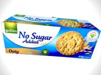 Gullon No Sugar Added Oat Biscuits 410g. ( บิสกิตข้าวโอ๊ตไม่เติมน้ำตาล )