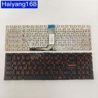 KEYBOARD คีย์บอร์ด Msi GP73 GT62 GT72 GE62 GE72 GS60 GS70 GF75 GL62 GL72 GP62 GP72 GS73VR GT83VR GE62V ไทย-อังกฤษ ไม่มีไฟ