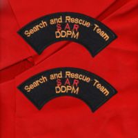 อาร์มปัก Search and Rescue Team S A R DDPM