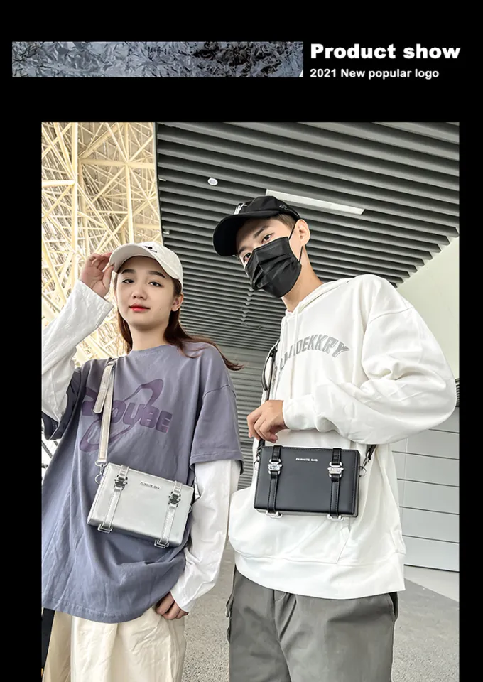 Boys Bags High-Grade Messenger Bag Pu Fashion Brand Men's Shoulder Bag  Shoulder Bag Fashion Box Bag Small Square Bag Women's Bag