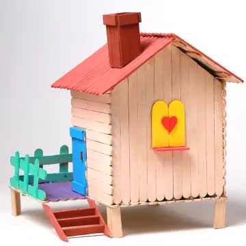 Shop Popsicle Sticks House with great discounts and prices online - Jan  2024