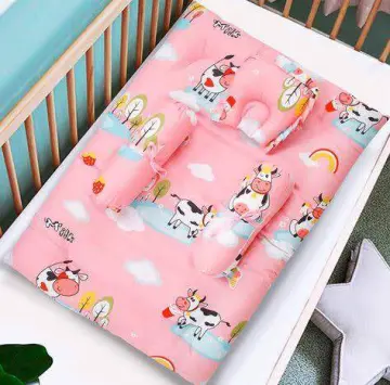 Stitch baby crib store set