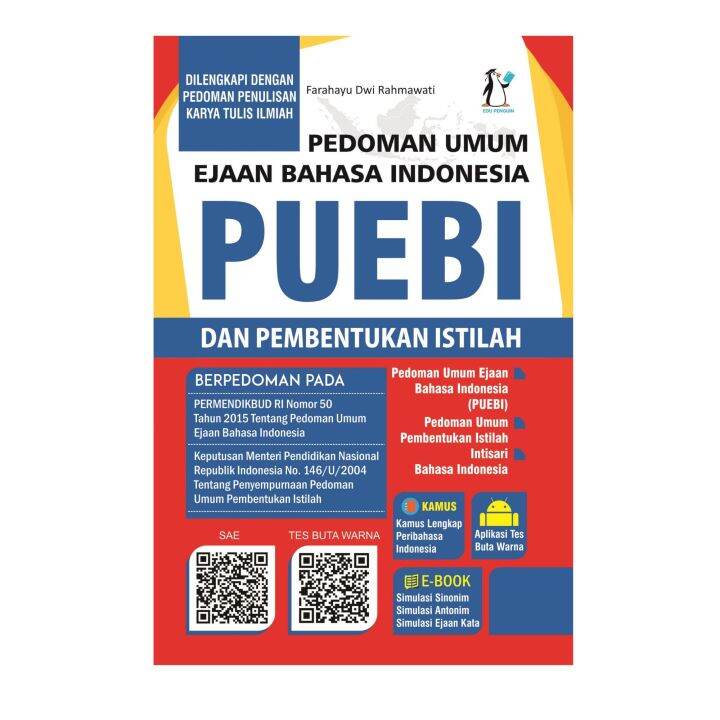 Buku PUEBI Pedoman Umum Ejaan Bahasa Indonesia Dan Pembentukan Istilah ...