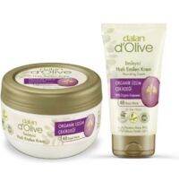 Dalan D Olive Cream 300 Ml+60 ml Grape Seed / ครีมบำรุงผิว สูตรน้ำมันมะกอกและเมล็ดองุ่น แพคคู่