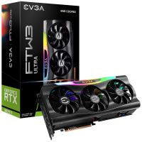 การ์ดจอ 3070ti กาดจอ VGA EVGA GeForce RTX 3070 Ti FTW3 ULTRA 8GB GDDR6 Graphics Card