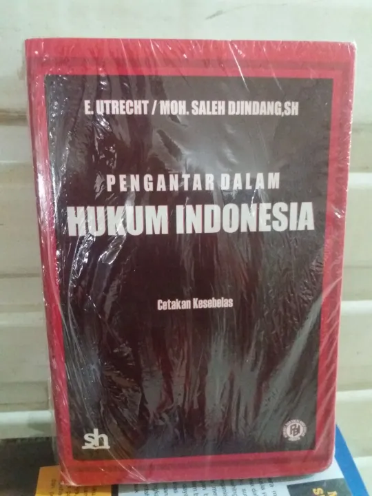 Buku Pengantar Dalam Hukum Indonesia#E.Utrecht | Lazada Indonesia