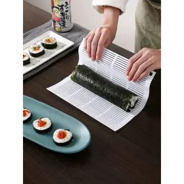 Plastic Professional Sushi Rolling Mat (Sudare) - Green Color - HAS