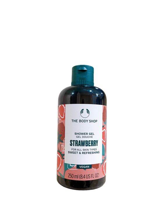 The Body Shop Strawberry Shower Gel 250 Ml Exp 08 2027 ของแท้💯