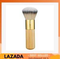 แปรง Tarte (ด้ามไม้ สีทอง)  Airbrush Finish Bamboo Foundation Brush