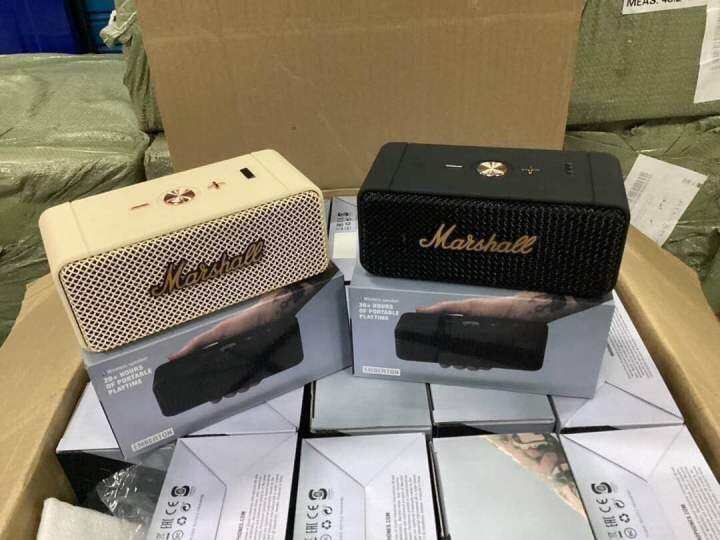 marshall-mg-2-ลำโพงบลูทูธไร้สายmarshall-emberton-ลำโพงพกพา-สีดำสีขาว