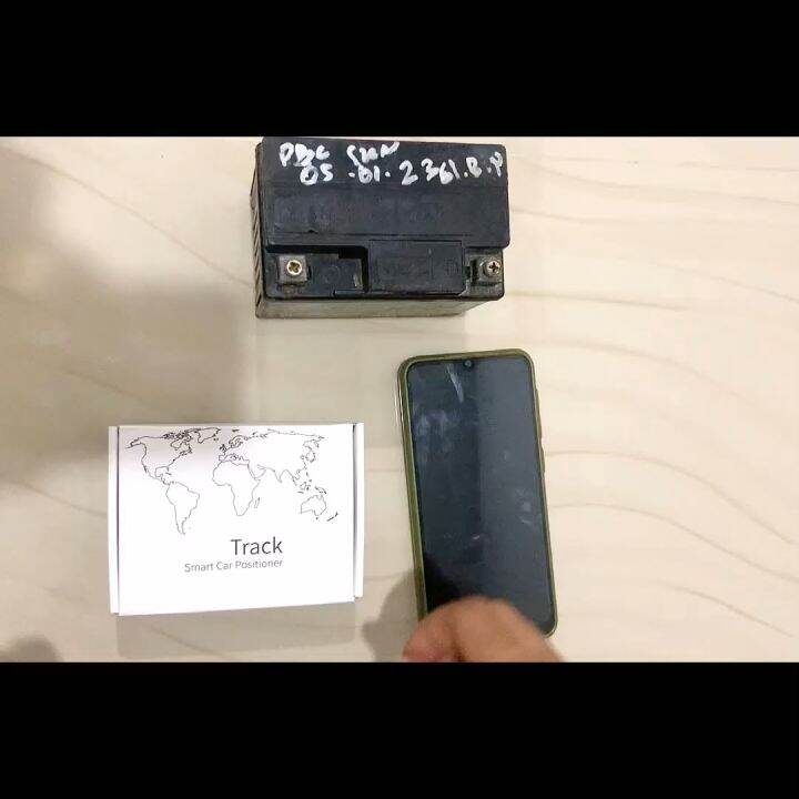 GPS Tracker Motor GX03 Tahan Air Jaringan 4G Komplit Tinggal Pasang