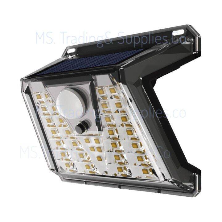 ไฟผนัง-solar-led-motion-sensor-2-5-w-250-lumens-แสงสีขาว-daylight-ip64-4-mode-การทำงาน-shinning-toshiba