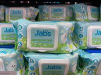 Jabs wipes แจ๊บส์ คลีนนี่ แคร์ ไวพ์ 42แผ่น