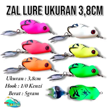 Jual soft frog double blade 3,5cm Hook Kenzi