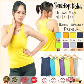 Jual Tanktop Wanita Katun Spandex High Quality Singlet Tanktop Dewasa High  Quality Murah Harga Grosir HQ