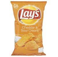 Lay 6.5oz.เลย์ รสชีส cheddar&amp; sour cream