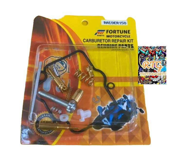 raider 150 carburator repair kit standard ( stock carb ) Lazada PH