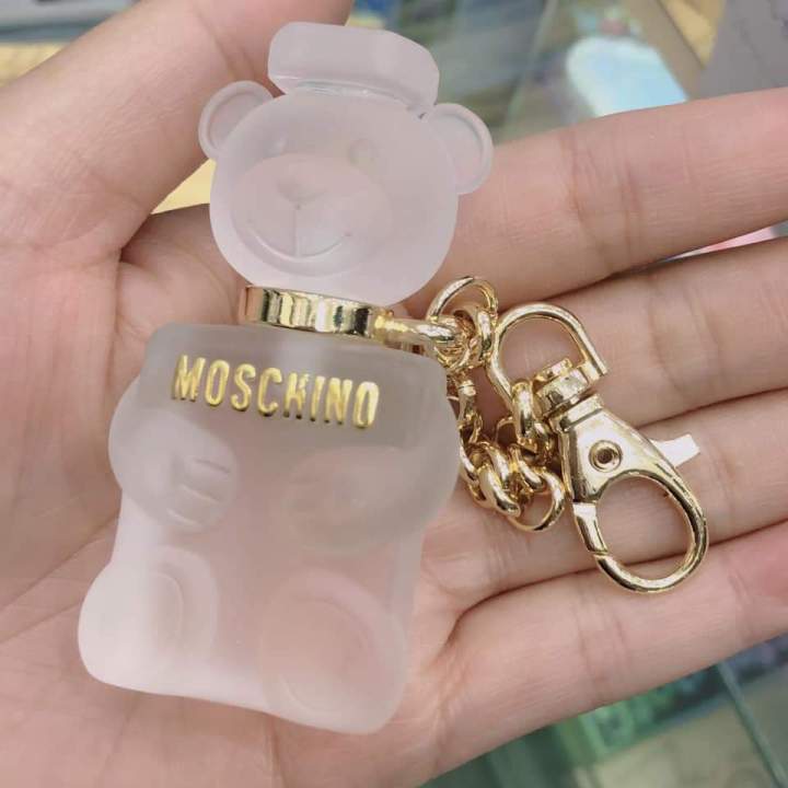 พวงกุญแจ-moschino-toy-2-อะไหล่ทอง