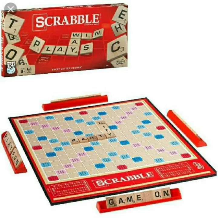 Scrabble Crossword Board Game Word Game (0119H) | Lazada PH