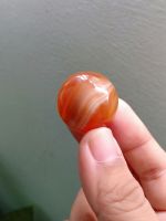 #JD019 Madagascar Agate | มาดากัสการ์ อาเกต ?
#sardonyxagate ขนาด 2.5cm ทรงกลม สีส้ม

น้ำหนัก 22.3 กรัม