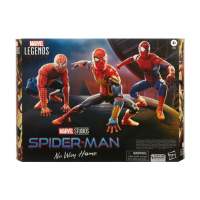 HASBRO MARVEL LEGENDS SPIDER MAN 3 PACK NO WAY HOME ACTION FIGURES  (โน เวย์ โฮม) 6 นิ้ว ฟิกเกอร์  สไปเดอร์ แมน