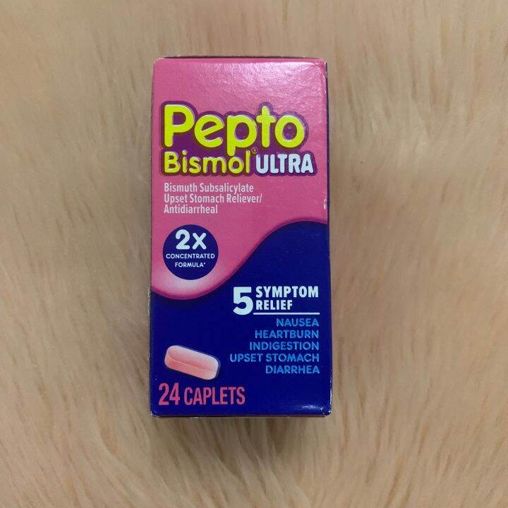 PEPTO Bismol Ultra 2x Concentrated Formula for Nausea, Heartburn